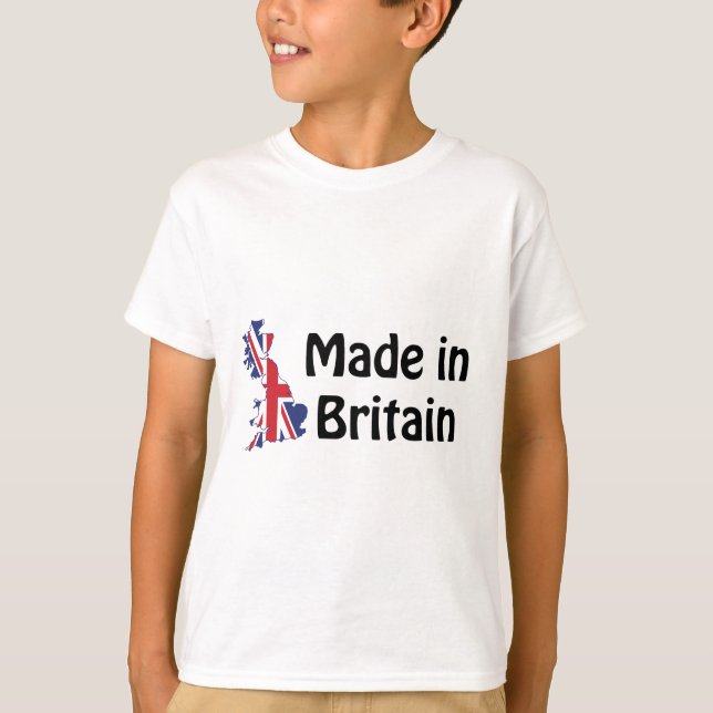 T-shirt Fait en Grande-Bretagne (Devant)