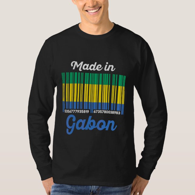 T-shirt Fait Gabon (Devant)