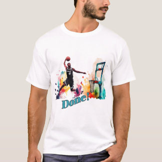 T-shirt Fait : La Tendance Ultimate Slam Dunk Basketball