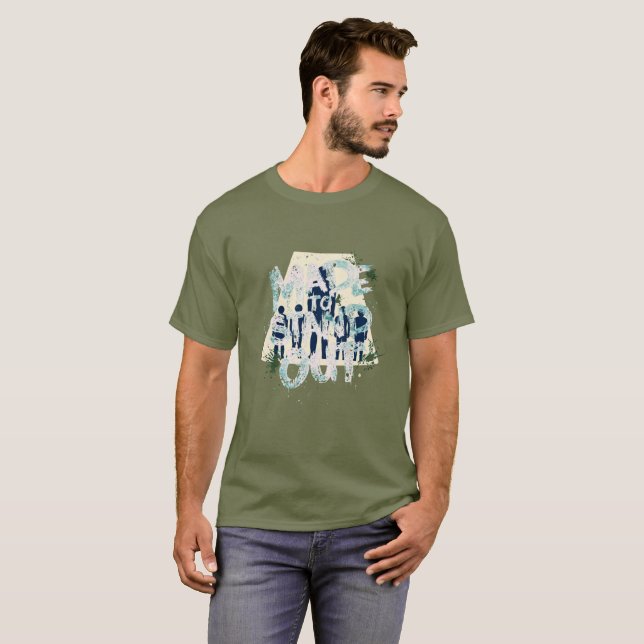 T-shirt Fait pour se démarquer  (Devant entier)