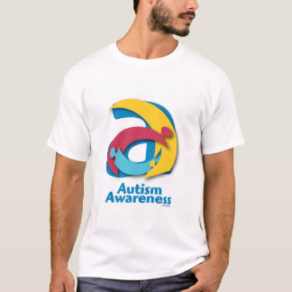 T-shirt fait sur commande d'AutismLink de puzzle