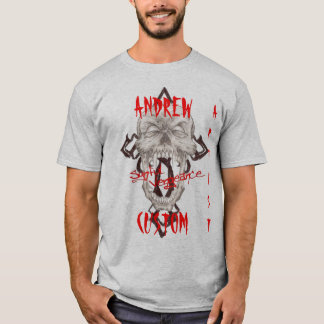 T-shirt FAIT SUR COMMANDE de CHEMISE d'ARTISTE de
