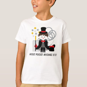 T-shirt fait sur commande de magie d'abracadabra
