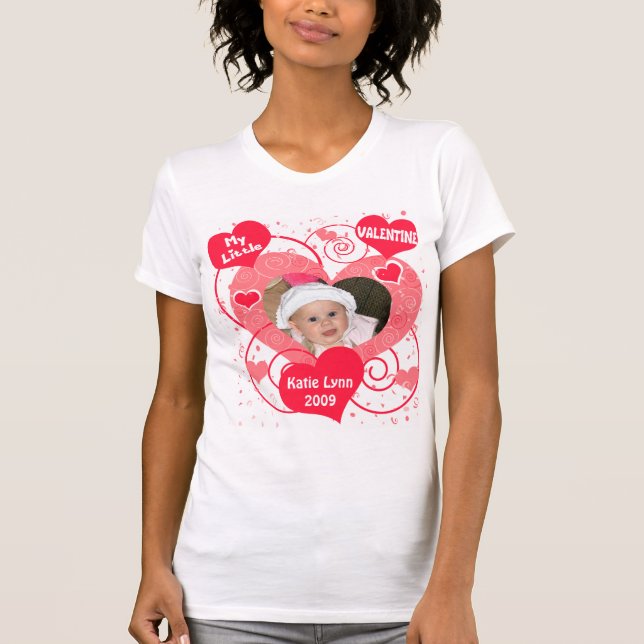 T-shirt fait sur commande de photo de (Devant)