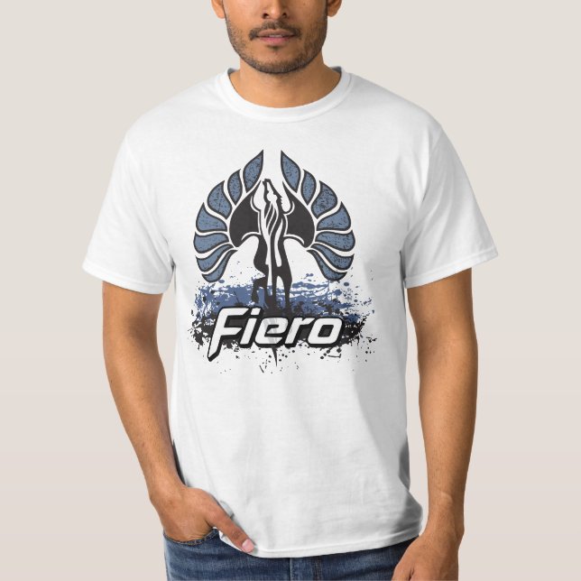 T-shirt fait sur commande de Pontiac Fiero (Devant)