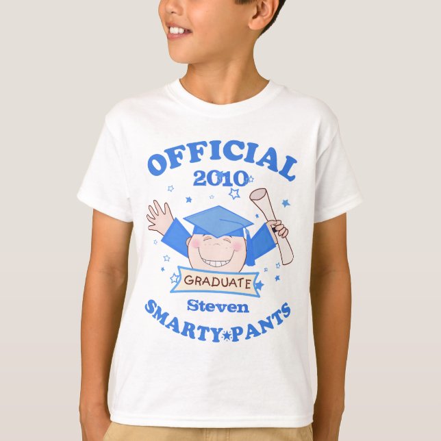 T-shirt fait sur commande d'obtention du diplôme (Devant)