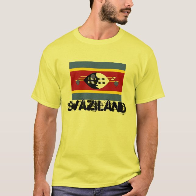 T-shirt fait sur commande du drapeau des hommes de (Devant)