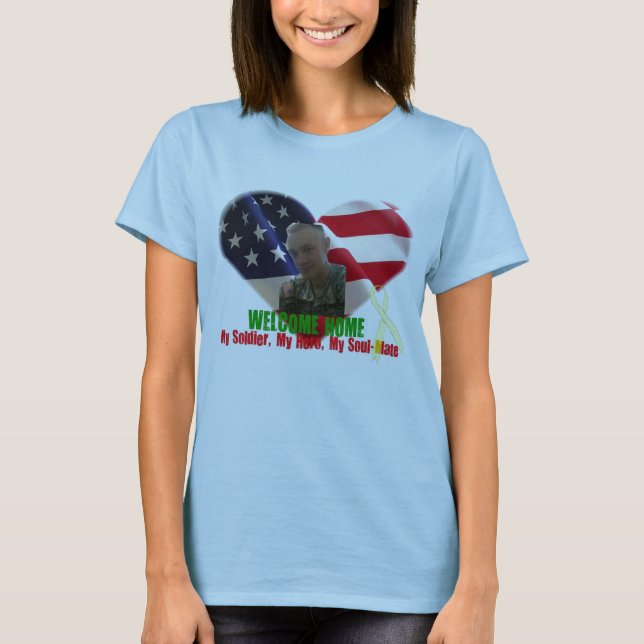 T-shirt Fait sur commande pour Lauren (Devant)