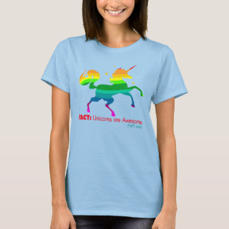 T-shirt Fait Unicorn