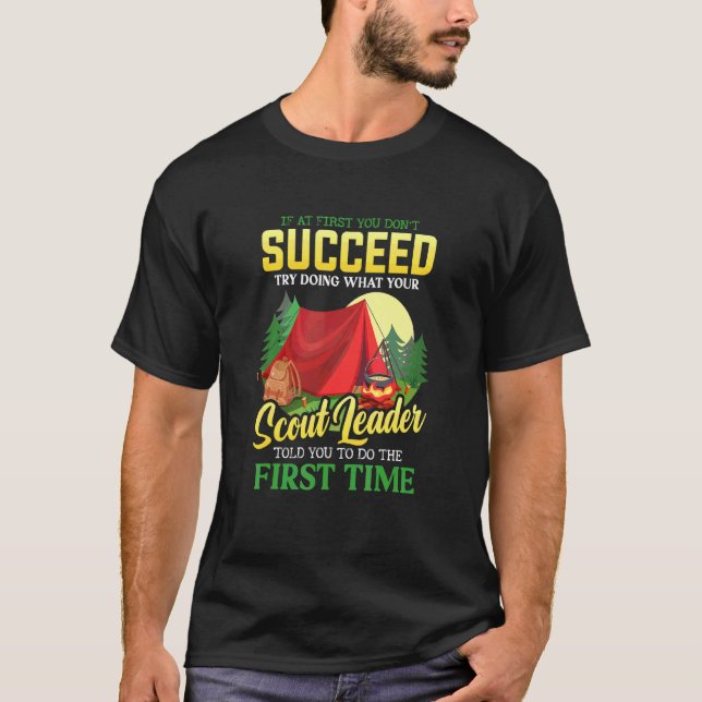 T-shirt Faites Ce Que Le Chef Scoutisme Vous A Dit De Fair (Devant)
