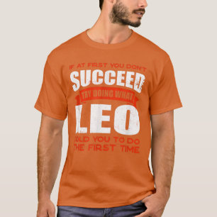 T-shirt Faites ce que Leo vous a dit faire Amis Nom Buddy