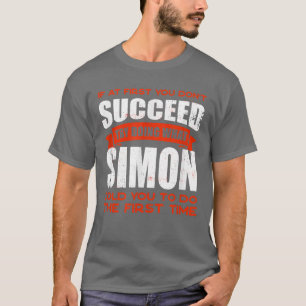 T-shirt Faites ce que Simon vous a dit faire Amis Nom Budd