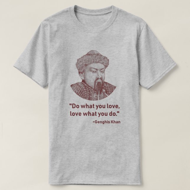 T-shirt Faites ce que vous aimez... (Design devant)