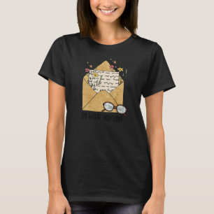 T-shirt Faites ce que vous aimez Enveloppe Fleur sauvage I