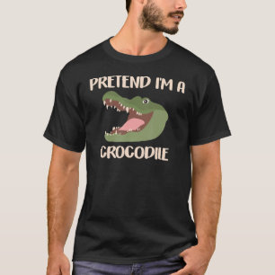 T-shirt Faites comme si je suis une dent de crocodile pour