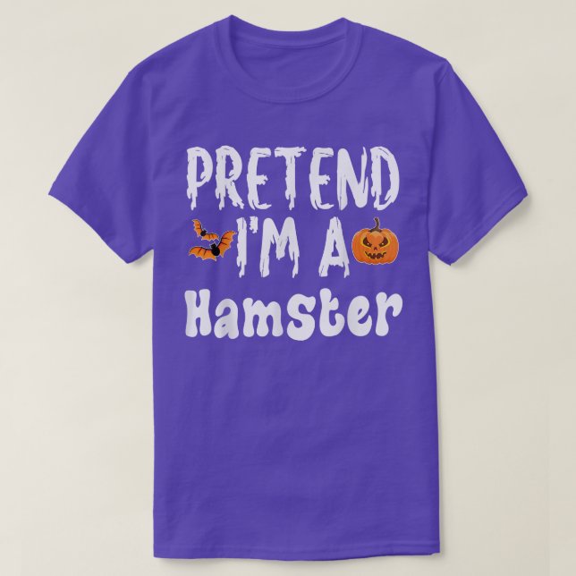 T-shirt Faites comme si j'étais une fête costumée d'Hallow (Design devant)