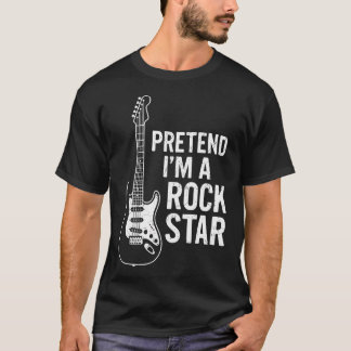 T-shirt Faites comme si j'étais une star du rock Halloween