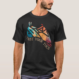 T-shirt Faites Confiance à Vos Orteils Escalade Bloc Extér