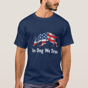 T-shirt Faites confiance à votre chemise de chien