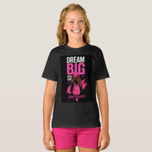 T-shirt 💖 Faites de grands rêves Travaillez dur Restez co