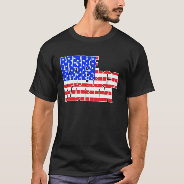 T-shirt Faites de l'Amérique Florida un partisan des élect (Devant)