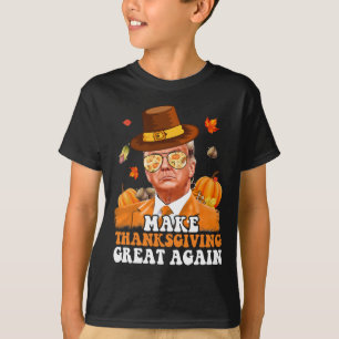 T-shirt Faites de Thanksgiving une grande à nouveau automn