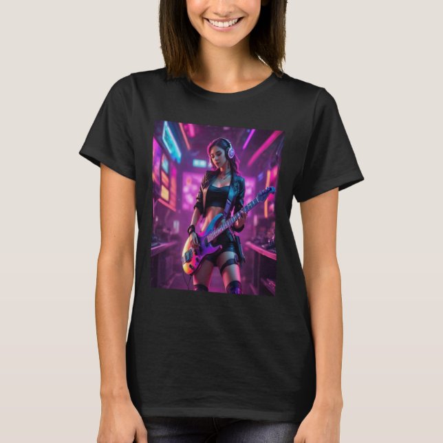 T-shirt Faites de vos rêves un véritable Sticker (Devant)