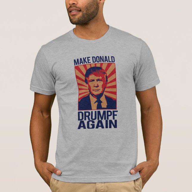 T-shirt Faites Donald Drumpf encore - .png (Devant)