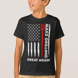T-shirt Faites du barbecue grand 4 juillet Fun Bbq Pitmast