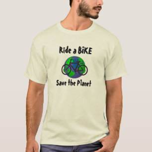 T-shirt Faites du vélo...Sauvez la planète !