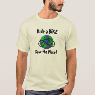 T-shirt Faites du vélo...Sauvez la planète !