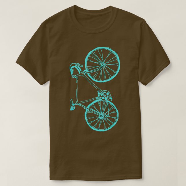 T-shirt Faites du vélo Triathlon Vintage (Design devant)
