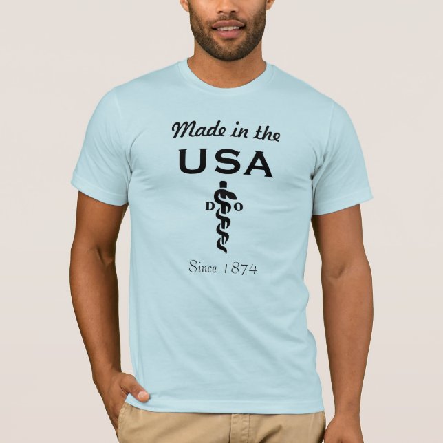 T-shirt FAITES : Fabriqué aux Etats-Unis depuis 1874 (Devant)