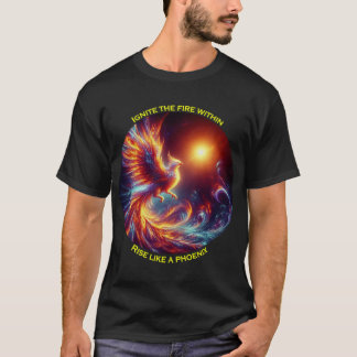 T-shirt Faites flamber les incendies comme un phénix