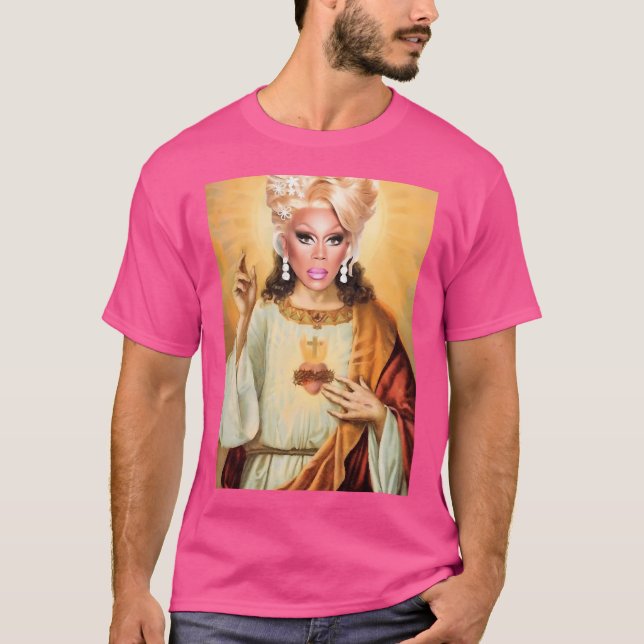 T-shirt Faites glisser Jésus (Devant)