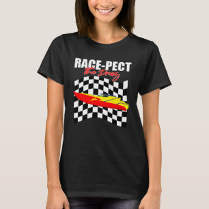 T-shirt Faites glisser le devis de conducteur de bateau po