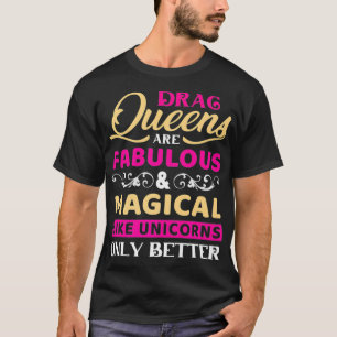 T-shirt Faites glisser Queen faboluos et la fierté magique
