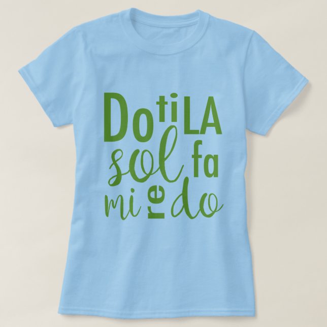 T-shirt Faites la chemise de La de Ti (Design devant)