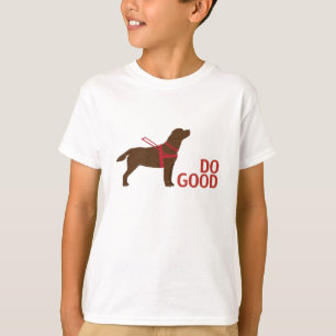 T-shirt Faites le bien - Service Dog - Laboratoire de choc