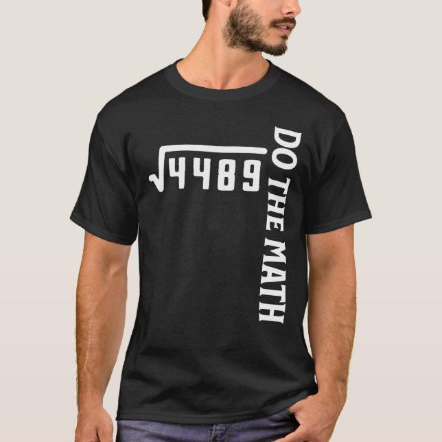 T-shirt Faites Le Calcul 67 (Devant)