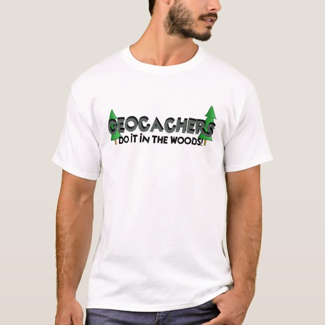 T-shirt Faites-le dans les bois ! (Devant)