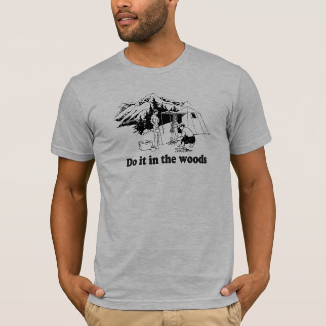 T-SHIRT FAITES-LE DANS LES BOIS 3 (Devant)