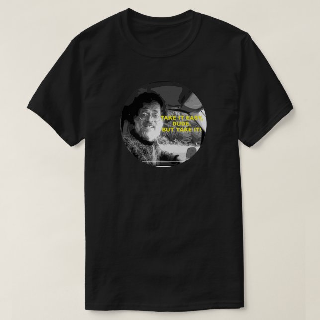 T-shirt Faites-Le Facile Terence McKenna (Design devant)