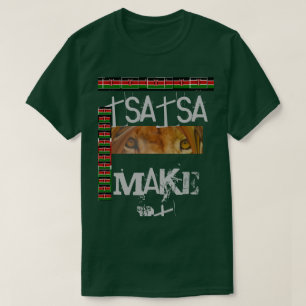 T-shirt Faites-le Kenyan Sasa