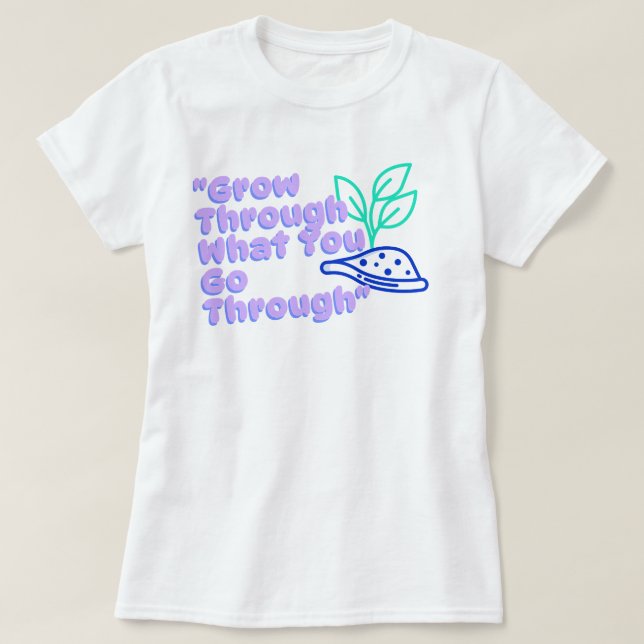 T-shirt Faites le tour de ce que vous traversez | phozos | (Design devant)