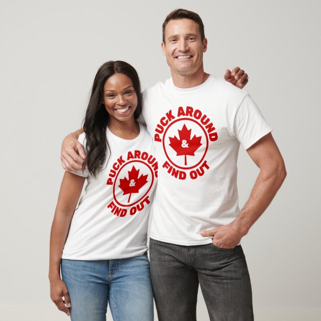 T-shirt Faites le tour et découvrez la feuille d'érable ca (Unisexe)