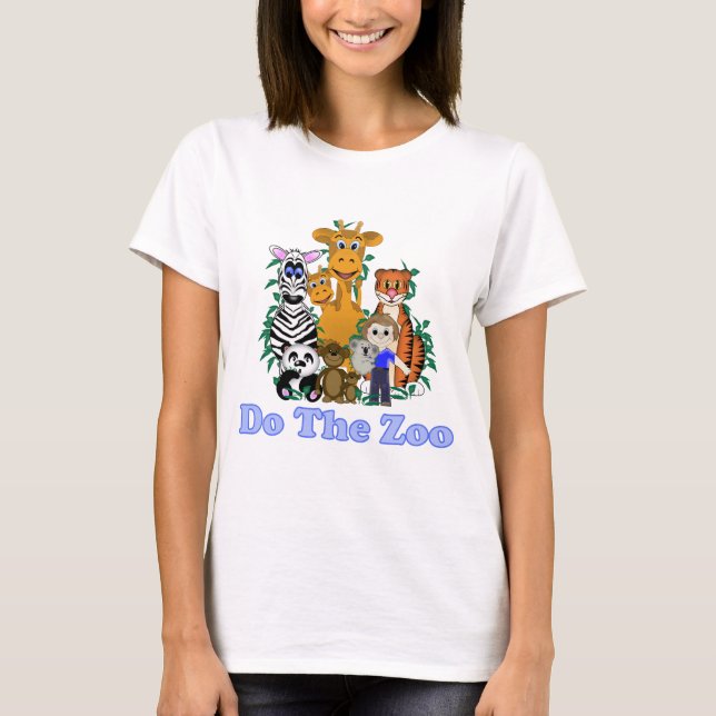 T-shirt Faites Le Zoo (Devant)