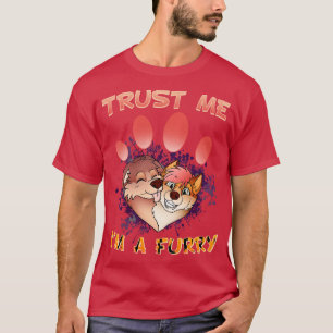 T-shirt Faites-moi confiance I a I Furries Cosplay Fandom 