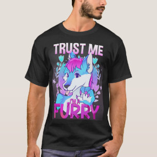 T-shirt Faites-moi confiance I a I Furries Cosplay Fandom 