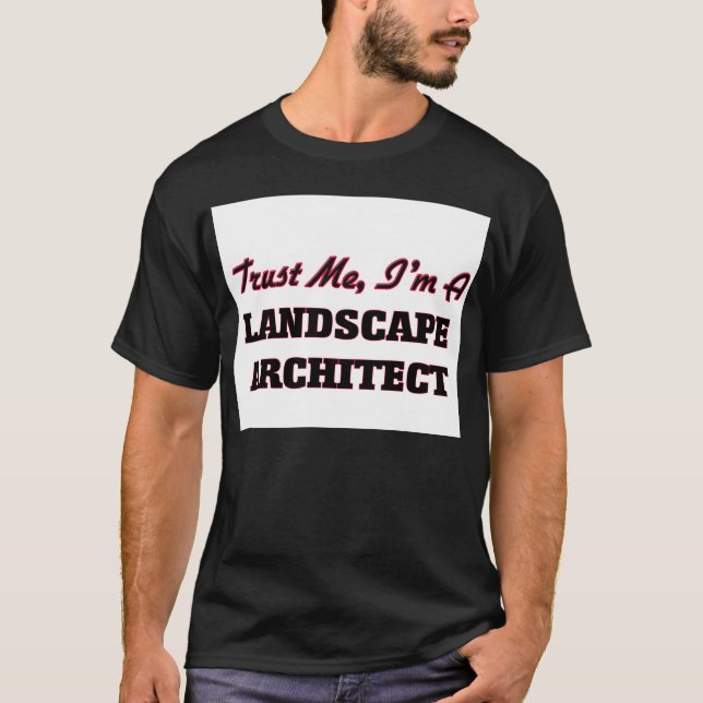 T-shirt Faites-moi confiance je suis un architecte (Devant)